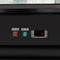 53 in. 42 cu. ft. Commercial Indoor Two Glass-Door Ice Merchandiser Freezer in Black