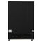 53 in. 42 cu. ft. Commercial Indoor Two Glass-Door Ice Merchandiser Freezer in Black