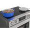 Reserve 36 in. Electric Induction Range Oven with Ceramic Glass Cooktop, True Convection, 240V, 6.0 Cu. Ft., Air Fry, Sync Burners, CSA Certified in Stainless Steel