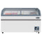 58 Inch Manual Defrost Island Chest Freezer in White, 14 cu. ft
