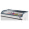 58 Inch Manual Defrost Island Chest Freezer in White, 14 cu. ft