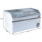 58 Inch Manual Defrost Island Chest Freezer in White, 14 cu. ft.