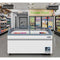 58 Inch Manual Defrost Island Chest Freezer in White, 14 cu. ft.