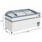 65 Inch Manual Defrost Island Chest Freezer in White, 16 cu. ft