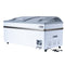 65 Inch Manual Defrost Island Chest Freezer in White, 16 cu. ft