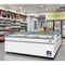78 Inch Manual Defrost Island Chest Freezer in White, 19 cu. ft