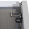 58 in. Commercial Milk Cooler for School and Cafeteria, 16 Crate Capacity with Heavy Duty Casters in Stainless Steel and White