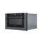 Reserve 24 in. Stainless Steel Microwave Drawer, 1.2 Cu. Ft Capacity in Black