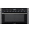 Reserve 24 in. Stainless Steel Microwave Drawer, 1.2 Cu. Ft Capacity in Black