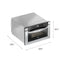 24 in. Stainless-Steel Microwave Drawer, Wall-Mounted with Flat Bottom,1.2 Cu. Ft.