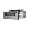 Reserve 30 in. Stainless-Steel Microwave Drawer, 1.2 cu. ft. Capacity in Black