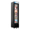 17 in. Slim Commercial Merchandiser Freezer with Manual Defrost, 6.5 Cu. Ft. Capacity, ETL Listed in Black