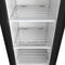 17 in. Slim Commercial Merchandiser Freezer with Manual Defrost, 6.5 Cu. Ft. Capacity, ETL Listed in Black