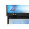 24 in. Commercial One Glass Door Merchandiser Freezer, 12 Cu. Ft. in Black