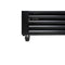 24 in. Commercial One Glass Door Merchandiser Freezer, 12 Cu. Ft. in Black