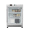 24 in. Commercial Countertop Display Freezer in White with Stainless Steel and Glass Door, 4.6 Cu. ft