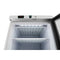 24 in. Commercial Countertop Display Freezer in White with Stainless Steel and Glass Door, 4.6 Cu. ft