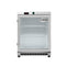 24 in. Commercial Countertop Display Freezer in White with Stainless Steel and Glass Door, 4.6 Cu. ft