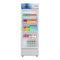 24 in. One-Door Commercial Merchandiser Refrigerator in White,12 cu. ft