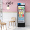 26 in. Commercial Merchandiser Refrigerator with LED Lights, 15 Cu. Ft. in Black