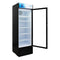 26 in. Commercial Merchandiser Refrigerator with LED Lights, 15 Cu. Ft. in Black