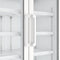 39 in. Commercial 2-Glass Door Merchandiser Refrigerator, 21.9 cu. ft. in White