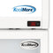 39 in. Commercial 2-Glass Door Merchandiser Refrigerator, 21.9 cu. ft. in White