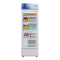22 in. One-Door Commercial Merchandiser Refrigerator in White, 9 cu. ft