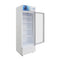 22 in. One-Door Commercial Merchandiser Refrigerator in White, 9 cu. ft