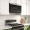 30 in. 1.6 cu.ft Over-the-Range Microwave Oven in Black