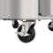 27 in. Commercial 1-Door Refrigerated Mega Salad and Sandwich Prep Table, 12 Pan Capacity and 8 Cu. Ft. of Storage in Stainless-Steel