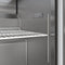 46 in. Commercial 2-Door Refrigerated Mega Salad and Sandwich Prep Table, 18 Pan Capacity and 14 Cu. Ft. of Storage in Stainless-Steel