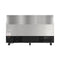 70 in. Commercial 3-Door Refrigerated Mega Salad and Sandwich Prep Table, 30 Pan Capacity and 22 Cu. Ft. of Storage in Stainless-Steel