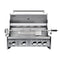 30 in. Built-in Liquid Propane BBQ Grill for Outdoor Kitchen in Stainless-Steel