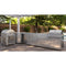 32 in. Outdoor Stainless-Steel Cabinet for Built-in BBQ Grill with 2 Drawers
