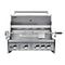 32 in. Outdoor Stainless-Steel Cabinet for Built-in BBQ Grill with 2 Drawers