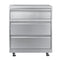 32 in. Stainless-Steel Outdoor Kitchen Cabinet with Three Drawers