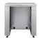 Outdoor Kitchen Series Modular Kitchen with a Wood fire Pizza Oven, Refrigerator Cabinet, Double Refrigerator Drawers, Sink and a 30 in. BBQ Grill and Cabinet in Stainless-Steel