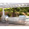 Outdoor Kitchen Series Modular Kitchen with a Dual Fuel Pizza Oven, 3 Drawer Cabinet, Sink, 30 in. BBQ Grill and Cabinet in Stainless-Steel