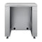 KoolMore Outdoor Kitchen Series Modular Kitchen with a Dual Fuel Pizza Oven, 3 Drawer Cabinet, Corner Cabinet, Double Refrigerator Drawers with Cabinet, Sink, Side Burner and a 30 in. BBQ Grill and Cabinet in Stainless-Steel