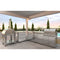 Outdoor Kitchen Series Modular Kitchen with a Dual Fuel Pizza Oven, 3 Drawer Cabinet, Corner Cabinet, Sink, Side Buner, 30 in. BBQ Grill and Cabinet in Stainless-Steel