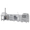 Outdoor Kitchen Series Modular Kitchen with a Wood Fire Pizza Oven, Corner Cabinet, Refrigerator and Cabinet, Sink, Side Burner and 30 in. BBQ Grill with Cabinet in Stainless-Steel