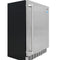 24 in. Outdoor Kitchen Stainless Steel Refrigerator 5.5 cu. ft. Capacity with Automatic defrost, Blue LED Lighting and IPX4 Rating, CSA Listed
