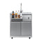 32 in. Sink with Cabinet in Stainless-Steel for Outdoor Kitchen