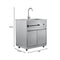 32 in. Sink with Cabinet in Stainless-Steel for Outdoor Kitchen