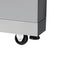 35 in. Outdoor Cabinet Kitchen for Refrigerator in Stainless-Steel
