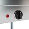 Five Pan Open Well Electric Steam Table with Undershelf and Sneeze-Guard, 240V