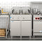 22-Gallon Natural Gas Pasta Cooker with 12 Baskets and 140,000 BTU in Stainless-Steel