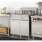 22-Gallon Natural Gas Pasta Cooker with 12 Baskets and 140,000 BTU in Stainless-Steel