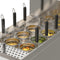 11-Gallon Natural Gas Pasta Cooker with 6 Baskets, 70,000 BTU in Stainless-Steel